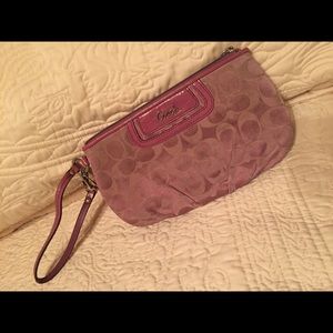 Coach wristlet